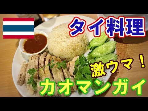 【タイ料理】激ウマ！カオマンガイが最高すぎた！！！in府中