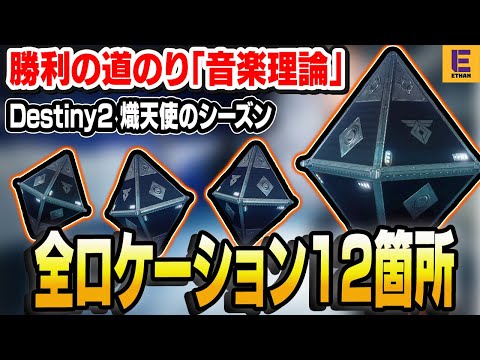 【Destiny 2】赤枠イケロス武器も出る「ウォーマインド・ノード」月とエウロパ12箇所まとめ 【エコー・ステム】