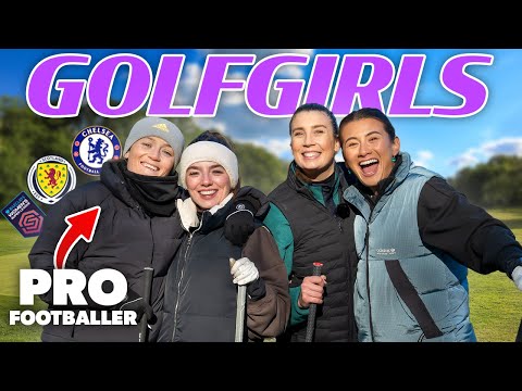 GOLF GIRLS ft. Chelsea Football Star!! ⛳⚽ | Golf Girls Episode 15