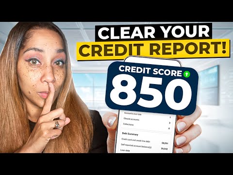 Wipe EVERY NEGATIVE ACCOUNT off your CREDIT REPORT FAST!   (🤫Secret Hack)