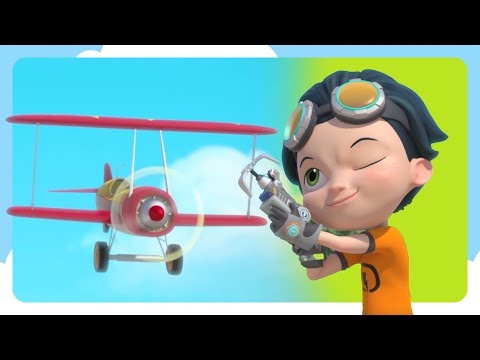 Rusty Saves the Runaway Plane! | Rusty Rivets FULL EPISODES! | Cartoons for Kids