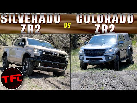 Which ZR2 Chevy Is Better Off-Road? I Compare the Colorado To The Silverado ZR2 & Pick a Winner!