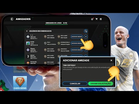 Como Adicionar Amigos no FC Mobile | Obtenha Amigos no FC Mobile