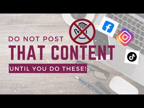 Boost Your Engagement NOW | Do not Post your Content Until You Do These!