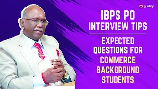 IBPS PO  Interview Tips | Expected Questions for Commerce Background Students #ibpspointerview