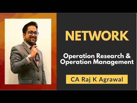 Network - Operation Research & Operation Management