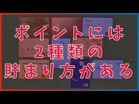 クレジットカードのポイントの貯まり方（貯め方）×2【月額合計/都度】