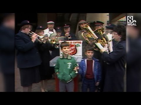 Christmas 1987: Lancaster Mayor Art Morris joins community to support Salvation Army drive