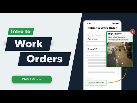 Intro to Work Orders | CMMS Tutorial