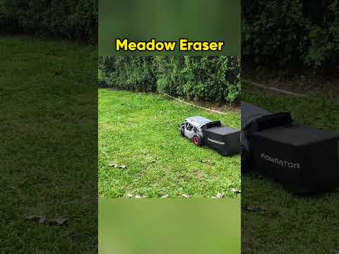 Can I use it as a lawn eraser? #electricmower #mowing #lawnmower #electriclawnmower #gardenequipment