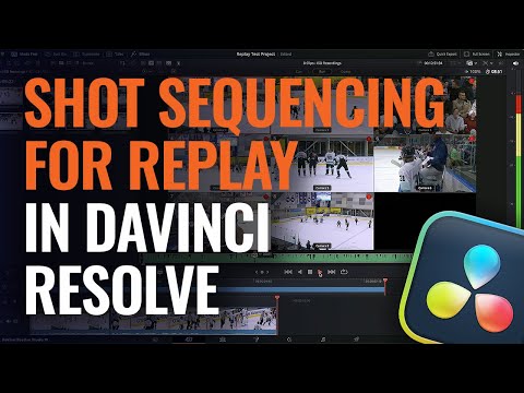 Shot Sequencing for Replay in DaVinci Resolve