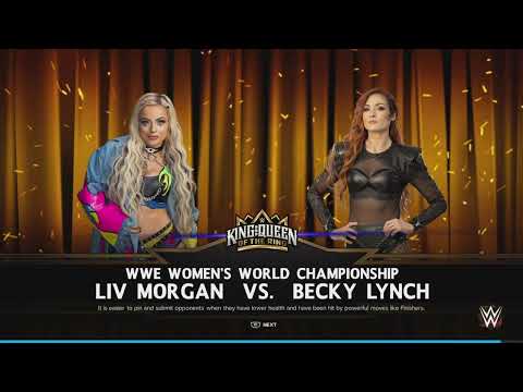 WWE KQR: Liv Morgan vs Becky Lynch Women's World Championship