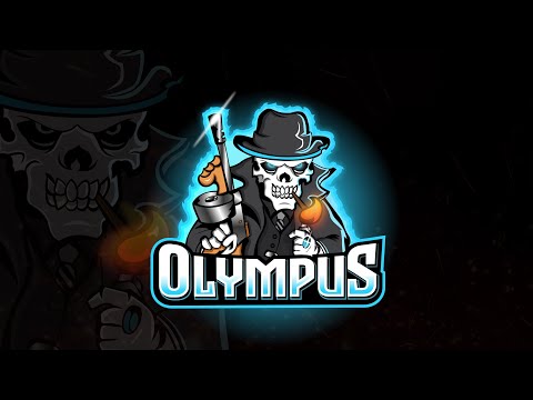 Olympus Gaming Logo Speed Art - Adobe Illustrator Tutorial