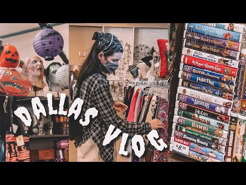 Hometown Visit ✈️ Thrift With Me | Dallas Vlog