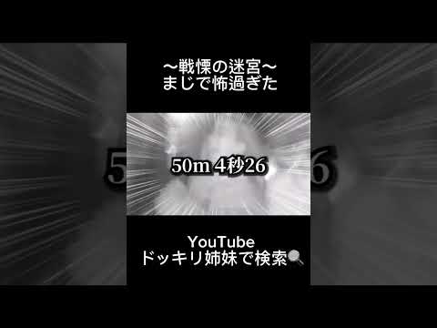 まじで怖過ぎました#ドッキリ姉妹