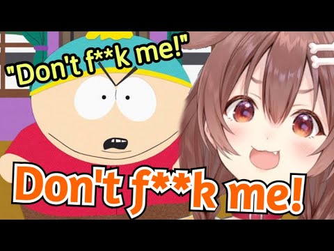 Korone Just Repeating What She Hears in South Park [Hololive]