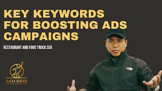 Key Keywords for Boosting Restaurant and Food Truck SEO with Ad Campaigns