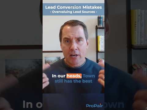 Are you OVER-valuing your leads?