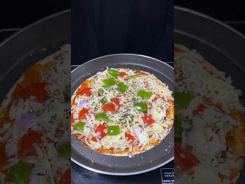 Papad Pizza #shorts #food #pizza #papad #streetfood #asmr #asmrkitchenfood