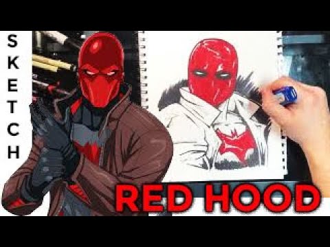 Speed Drawing of the Red Hood