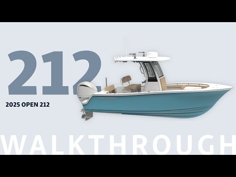 Open 212 Center Console - 2025 Walkthrough