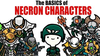 EVERY NECRON Character Explained (or at least the important ones) | Warhammer 40k Lore