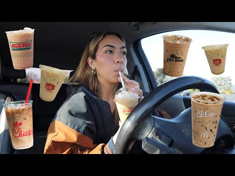 FAST FOOD ICED COFFEE TASTE TEST