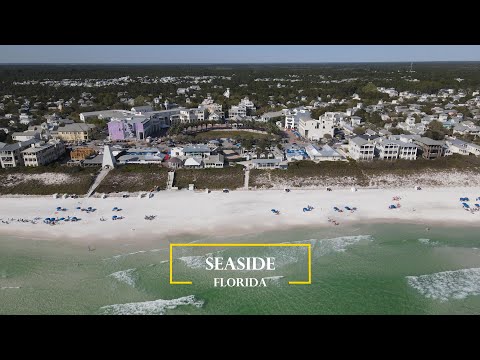 Seaside, Alys Beach, Rosemary Beach drone footage