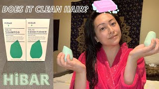 HiBAR SOLID SHAMPOO & CONDITIONER BAR REVIEW | ZERO WASTE HAIR CARE - IS IT GOOD FOR TRAVEL?