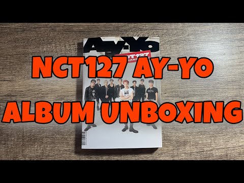 NCT127 AY-YO Album Unboxing b ver