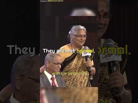 Narayan Murthy's Pillar of Support ❤️✨ | Sudha Murthy❤️