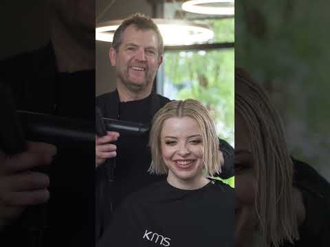 Beyond Hair with Edwin Johnston | Before & After: Kimberley's Blunt Bob | #shorts | KMS HAIR