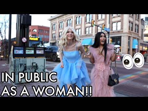 GOING OUT IN PUBLIC DRESSED AS A WOMAN ft. GIA GUNN