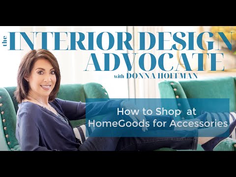 How To Shop At HomeGood for Accessories