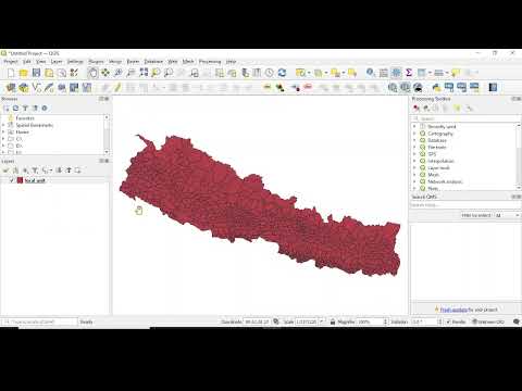 Download Shape file of Nepal || Shp file of Nepal || Local Unit of Nepal