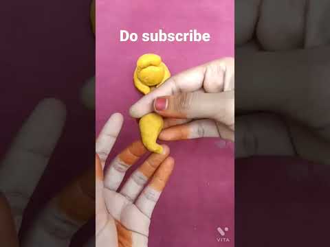 turmeric ganesha making#🥳shorts#viral