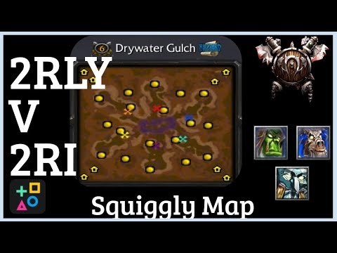 ⬜🪓Drywater Gultch [2v2] - Orc & Undead vs. Undead & Night Elf - Lym POV