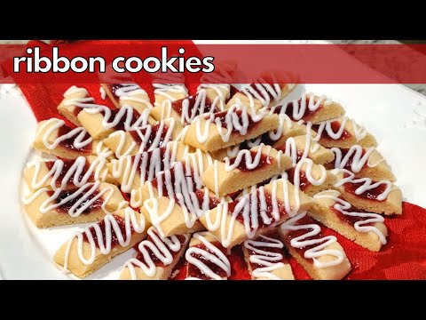 Ribbon Cookies! | Day 12 of 12 Days of Christmas Cookies!!