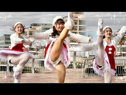 【ダンス☆2/4】アイドルのクリスマスチアがカワイ過ぎた♡ / シルクハイブさん / カルチャー祭 / Japanese Kawaii Cheer Dance