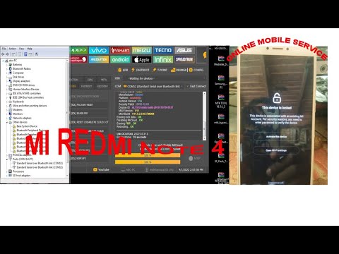 MI REDMI NOTE 4 | Thise Device Is Lock || frp
