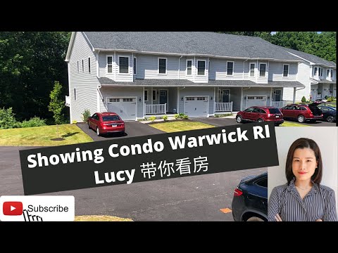 Lucy 带你看房，今天看的这个罗德岛的Warwick 的condo. 2019 新建的，要价36万7， 住宅面积1750 square feet。 难得的是这个condo 竟然有电梯少见哦。