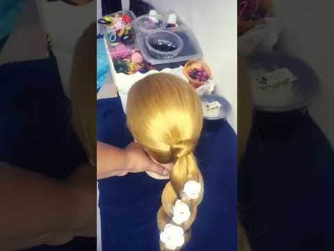 #hairstyle #bunhairstyle #hair #trending #youtube #hairtutorial #1000subscriber #shorts