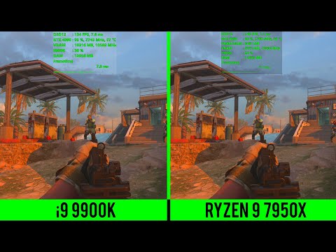 Ryzen 9 7950X vs i9 9900K Benchmarks | 4K RTX 4090