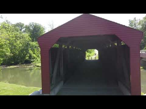 Longest-covered bridge in Md Abandoned | Gilpin's Falls Covered Bridge