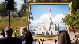 Groundbreaking Held for Orem Utah Temple