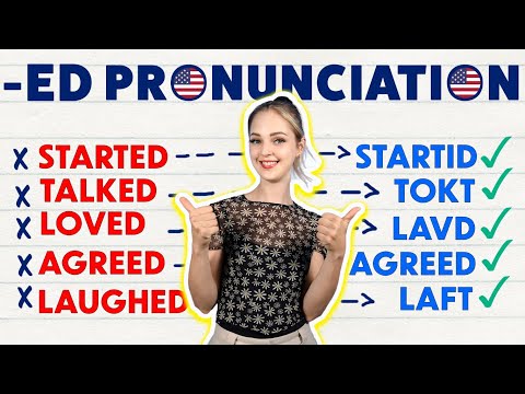 Ultimate Guide to Pronouncing 'ED' Endings in English - Sound Fluent and Speak Like a Native Easily!