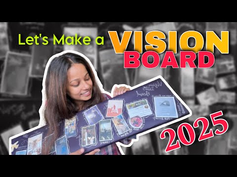 Let’s make a VISION BOARD for 2025 | #visionboard #2025 | Mansi Gupta | MG454