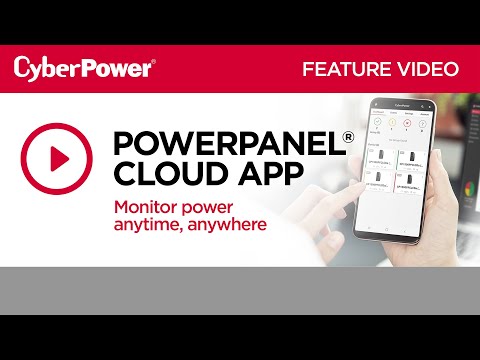 CyberPower PowerPanel Cloud Feature Video