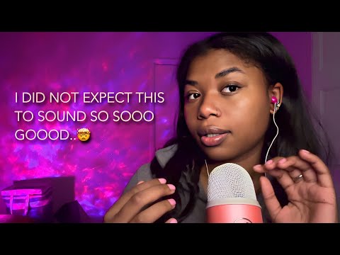 ASMR tingly mouth sounds🤭 & butterfly flutters🦋✨