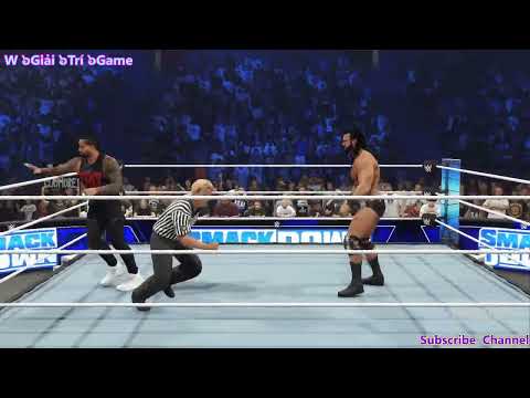 WWE 2K24  JIMMY USO VS. DREW MCINTYRE #2024 #wwe #sports